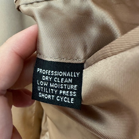 Jos A Bank 100% Cashmere Brown Suit Jacket career Blazer - Picture 9 of 9